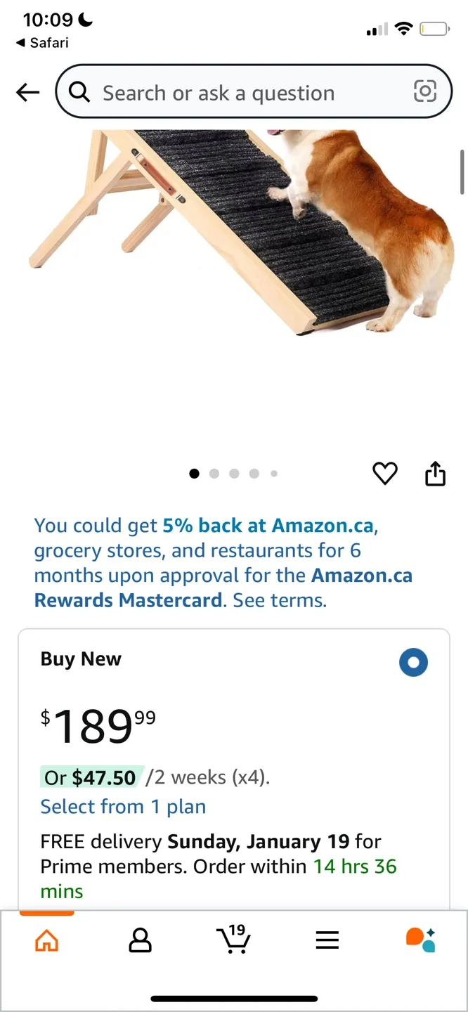 Mepvol Dog Ramp, 26" Tall Adjustable Pet Ramp image indicator(6)