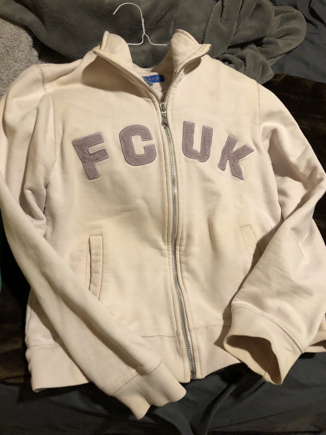 FCUK Zip-Up Sweater