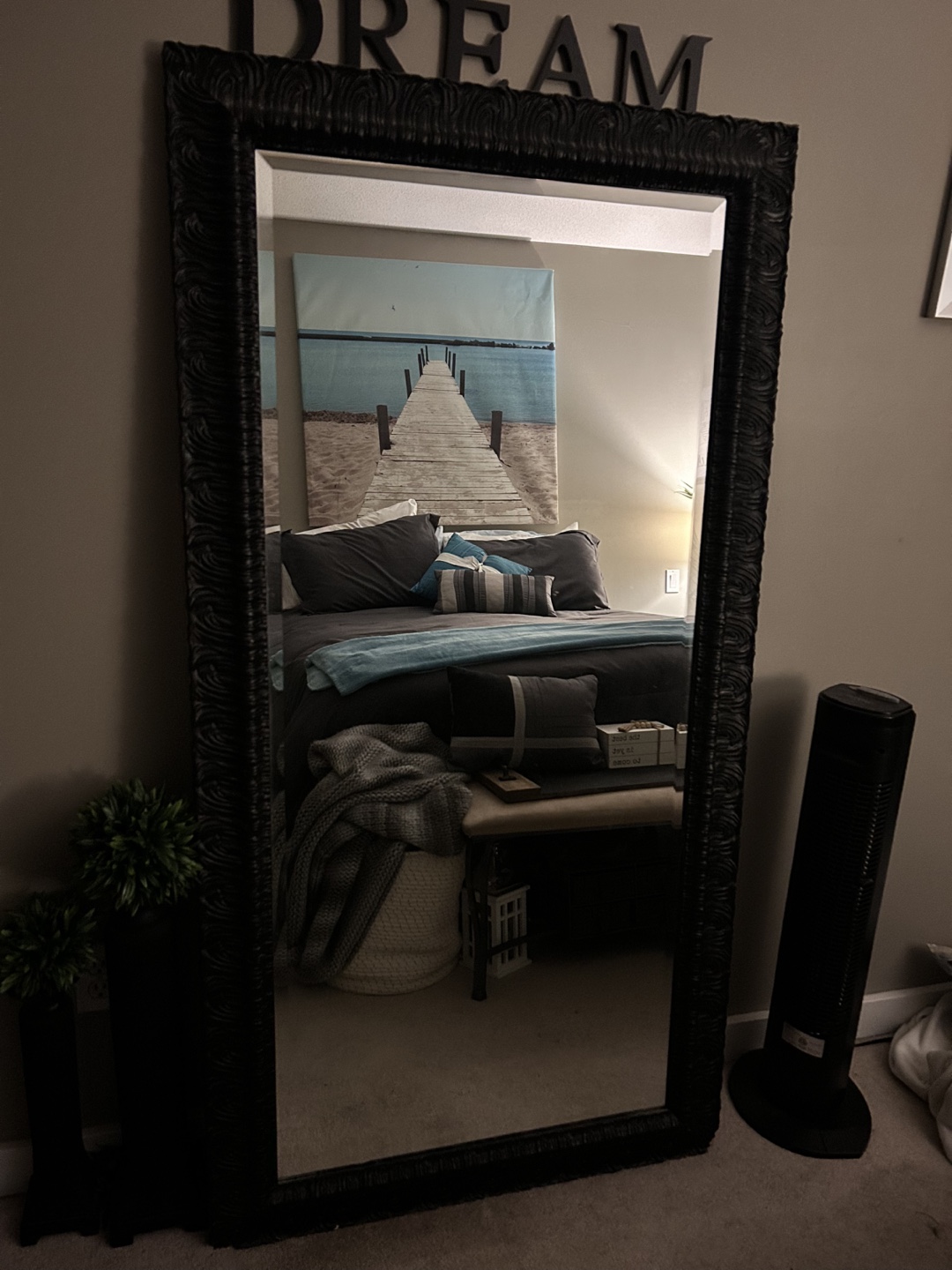 Wood Frame Mirror