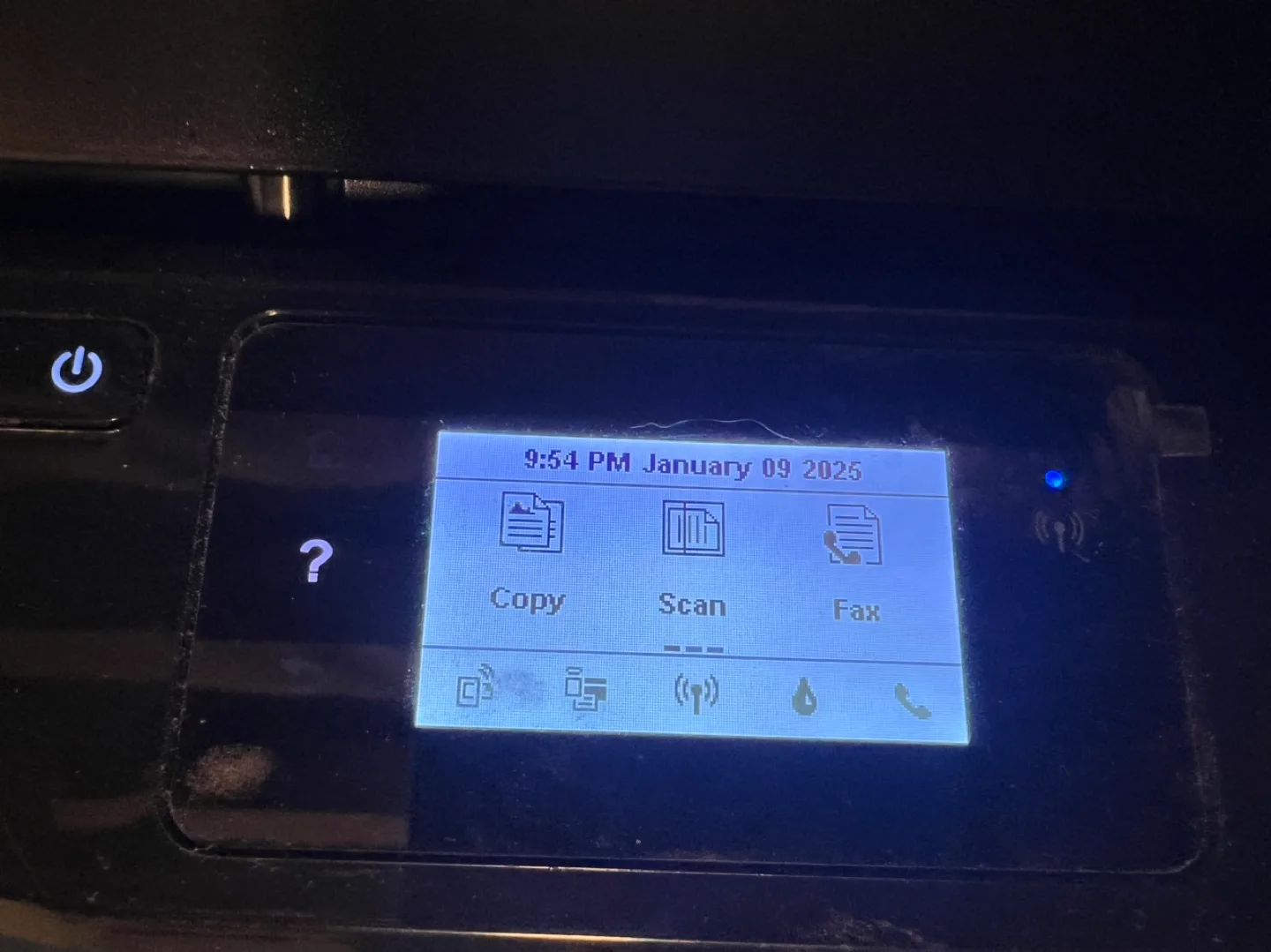 🧡 HP OfficeJet 3830 All-in-One Wireless Printer image indicator(5)