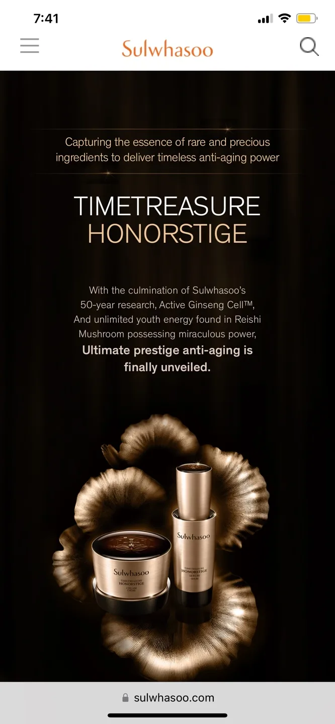Sulwhasoo Timetreasure Honorstige Luxury Kit (2 items) image indicator(3)
