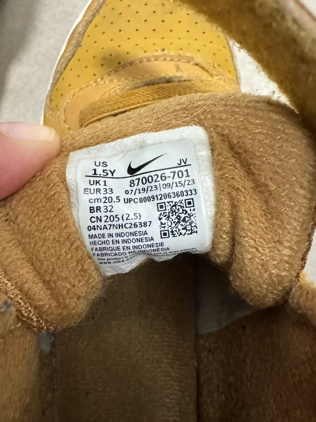 Nike Toddler High-Top Sneakers - Size 1.5Y image indicator(2)