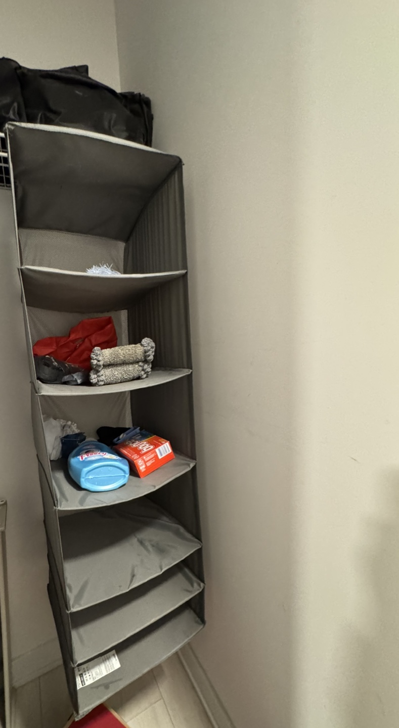 IKEA 2 set of 6-Shelf Hanging Closet Organiser