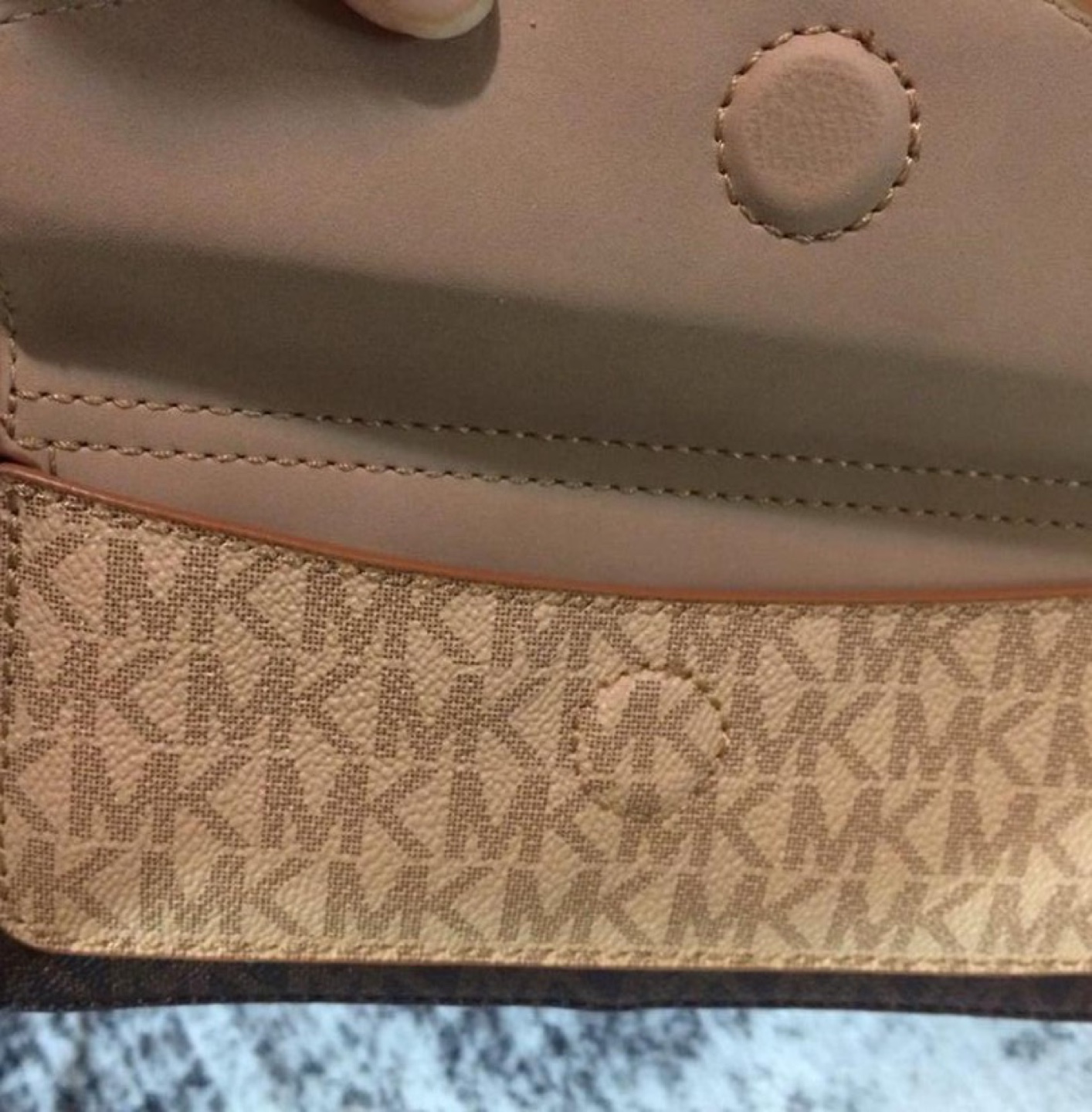 Michael Kors Brown and Tan Crossbody Bag - photo 3