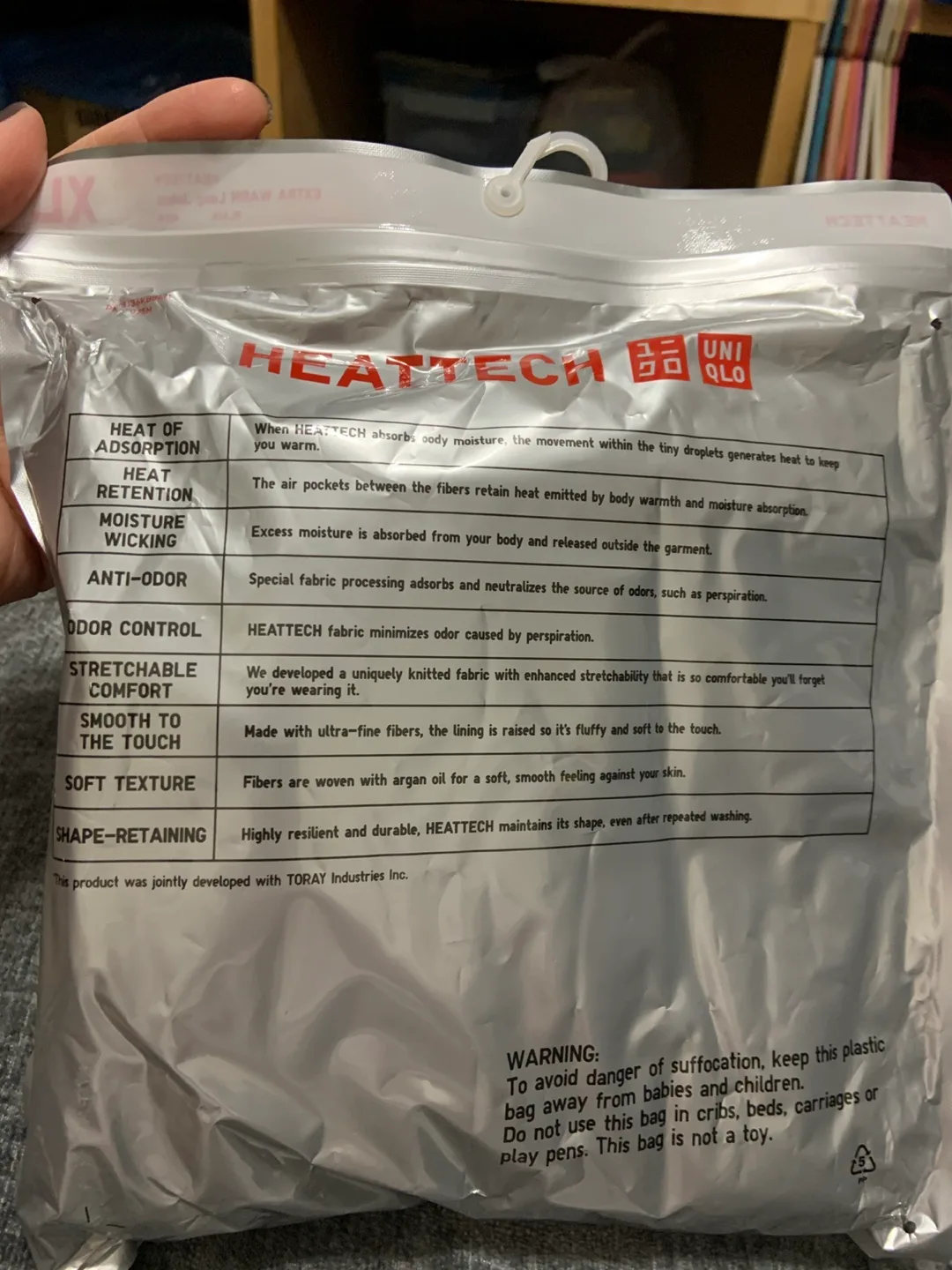 Uniqlo Heattech Extra Warm Leggings - Black - Size XL image indicator(2)