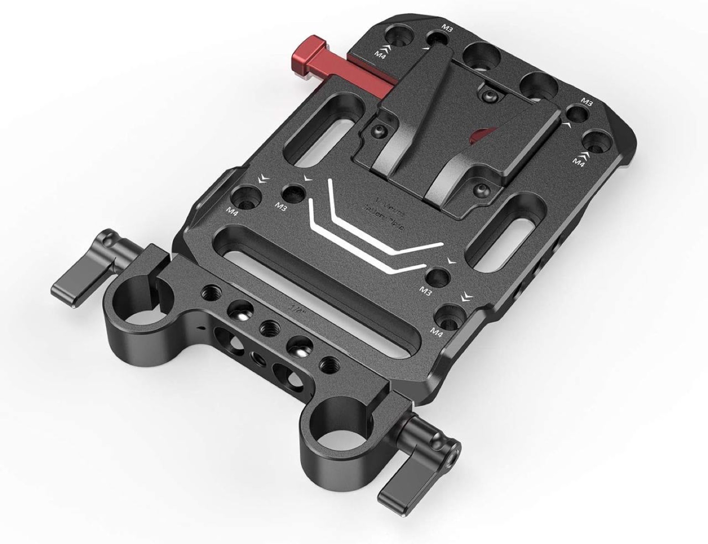 SmallRig V Mount Battery Plate with Dual 15mm Rod Clamp