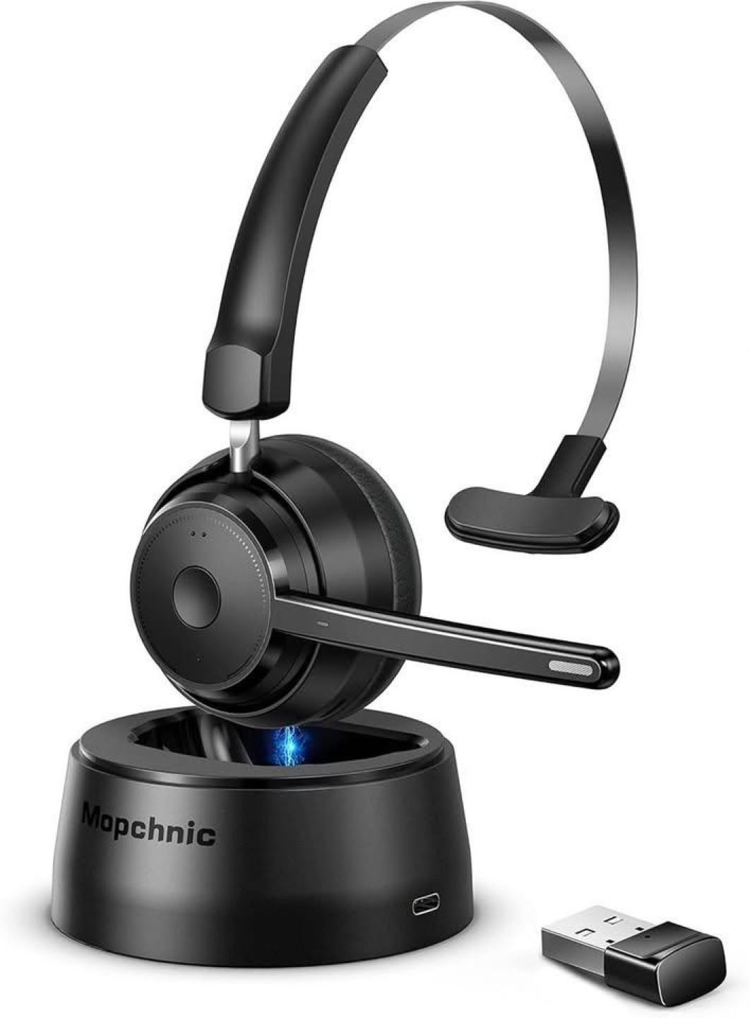 Mopchnic Bluetooth Headset KH113M - Wireless Black (Open Box)