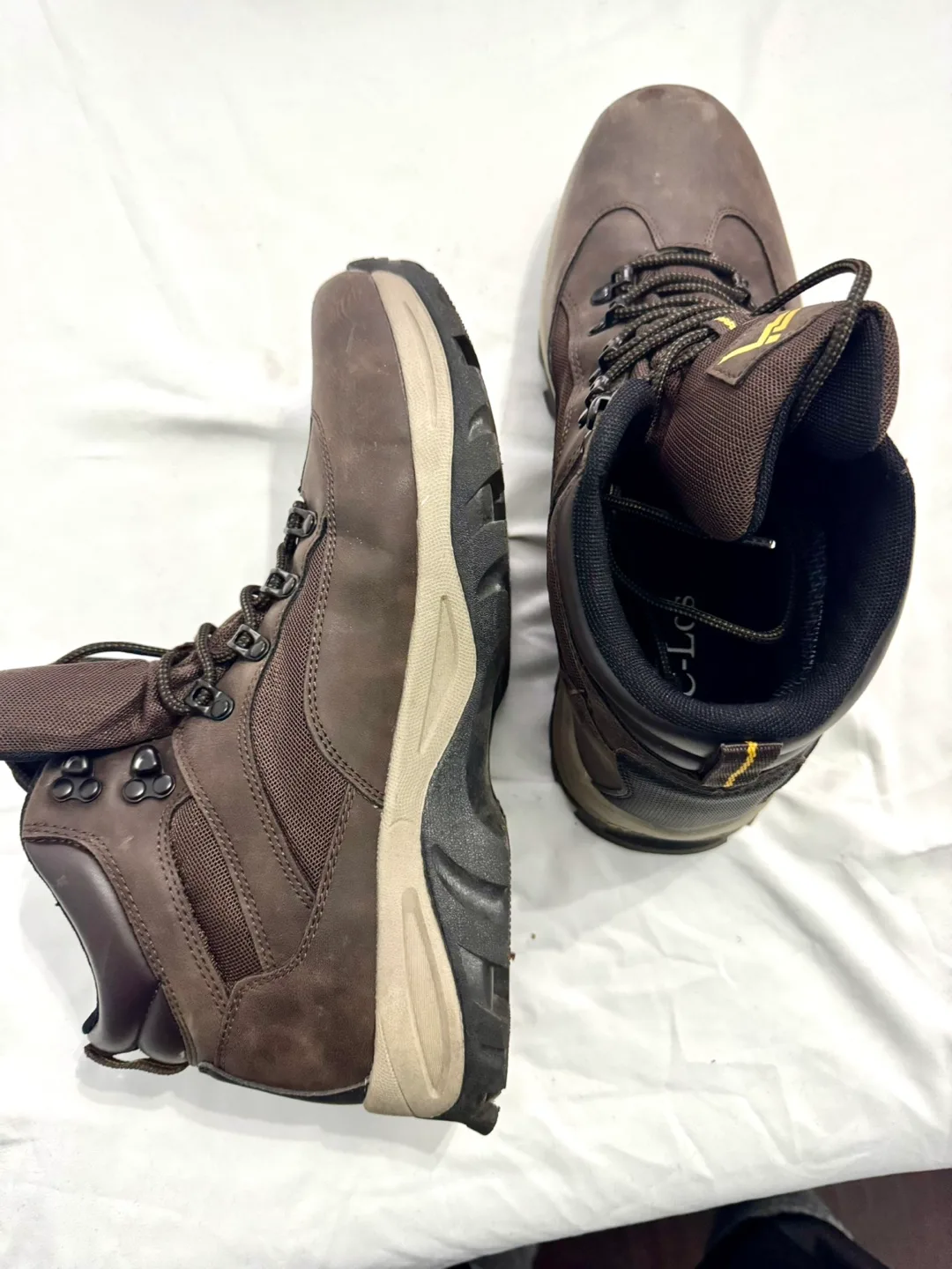 Men's Brown all Season Boots Size 45 image indicator(2)