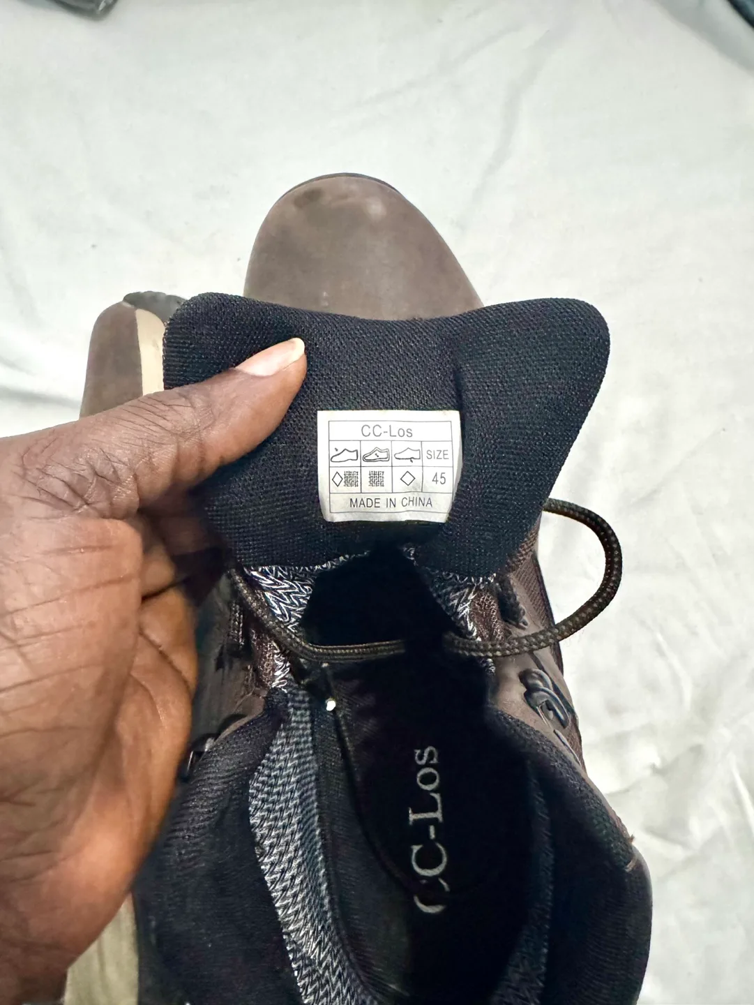 Men's Brown all Season Boots Size 45 image indicator(3)