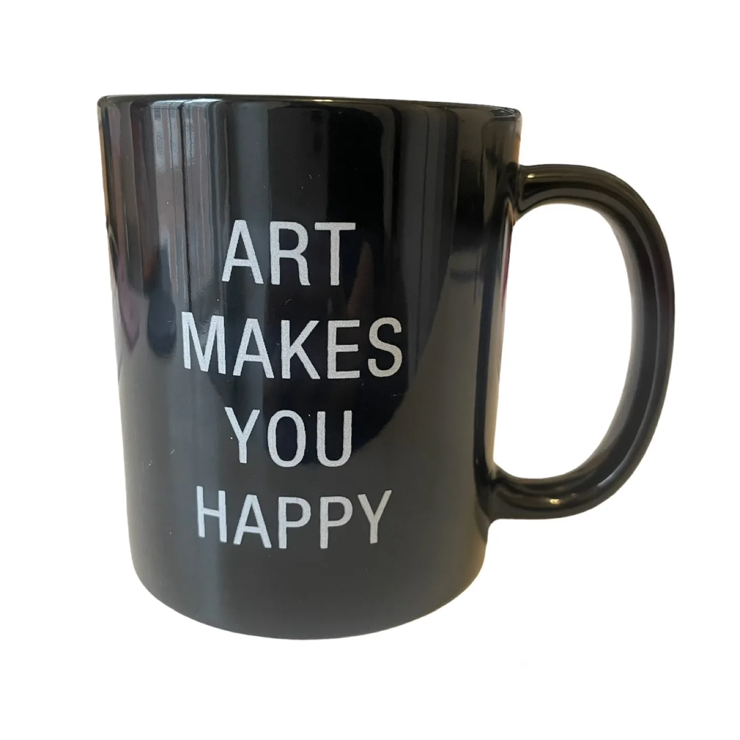 AGO Black ART MAKES YOU HAPPY Mug image indicator(2)