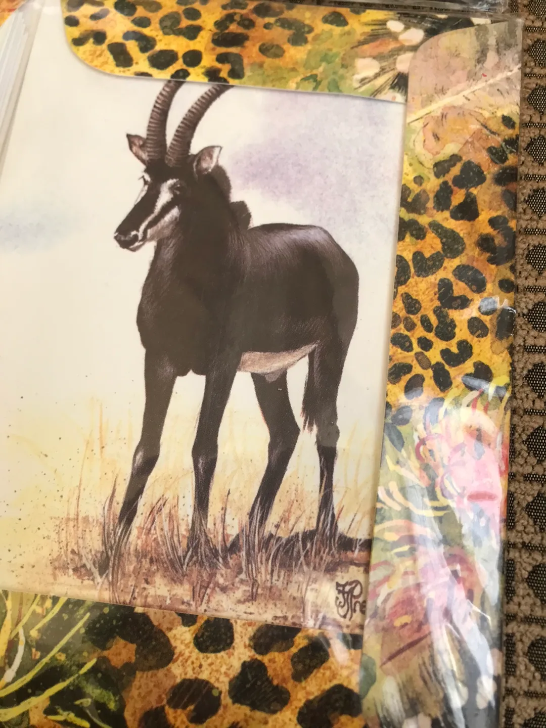 20 African Wildlife Notelets -  From Zimbabwe • 1990’s image indicator(6)