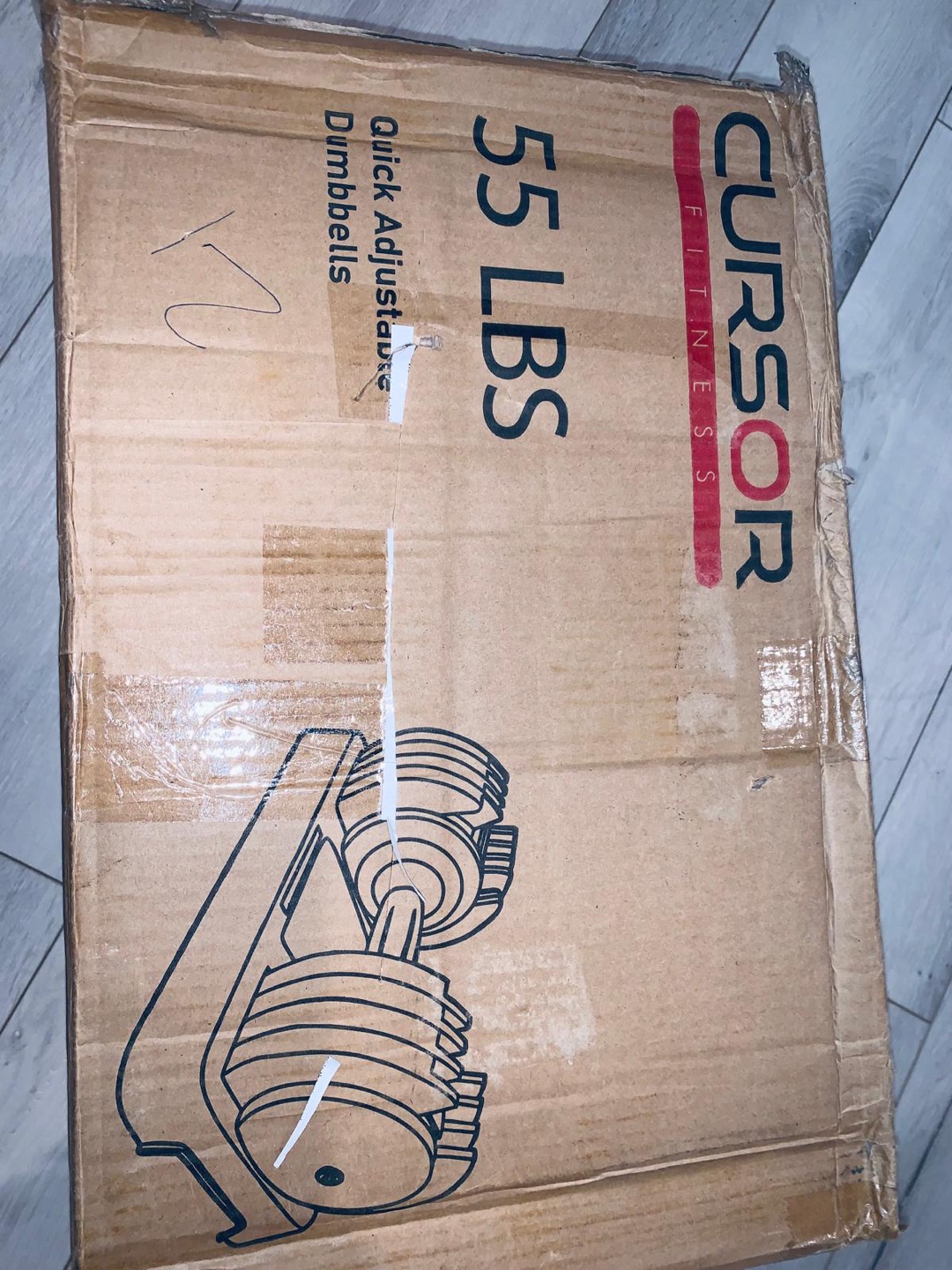 Brandnew CURSOR FITNESS Full Cast Iron Dumbbell - photo 3