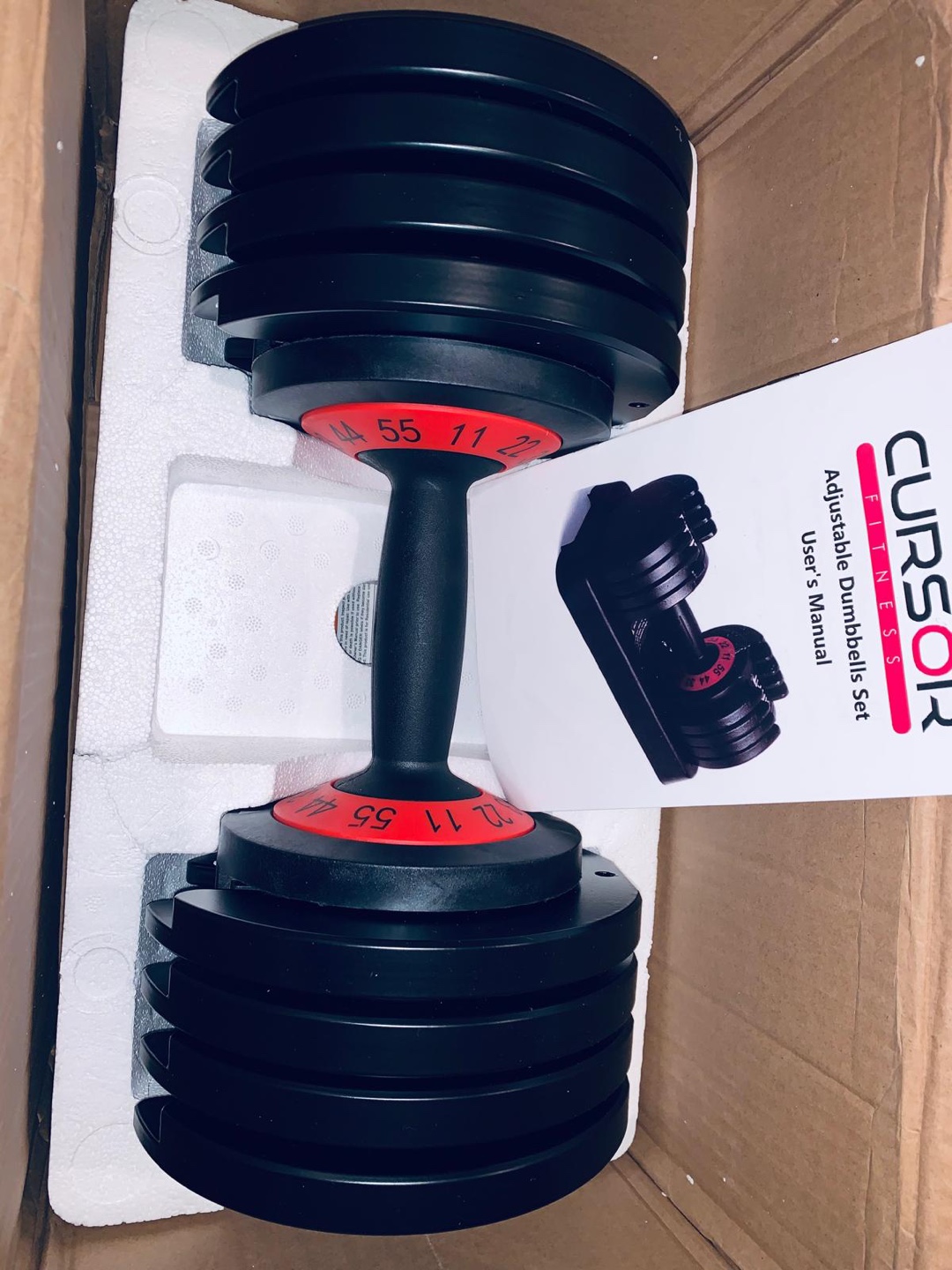 Brandnew CURSOR FITNESS Full Cast Iron Dumbbell - photo 2