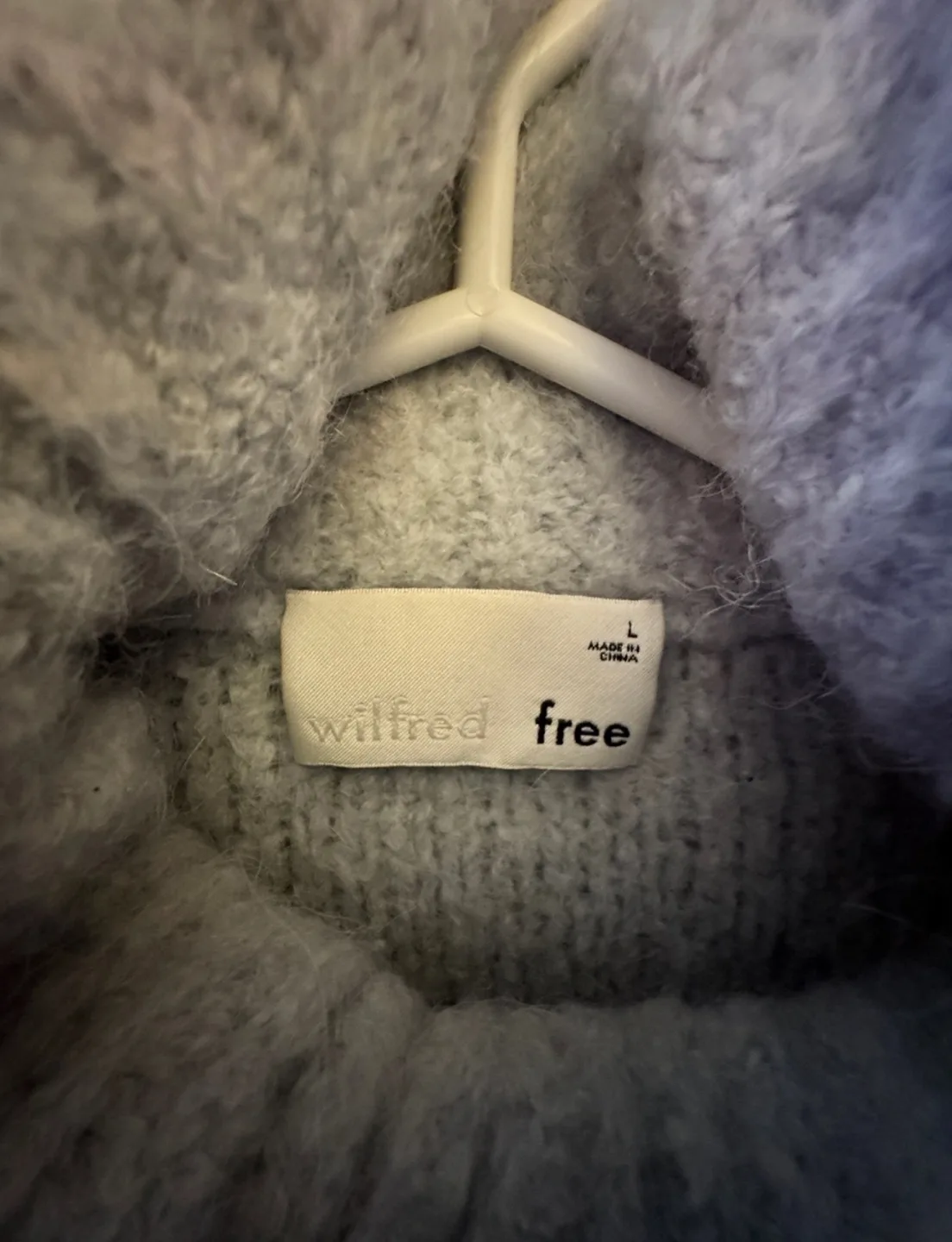 Wilfred Free Zip-Up Cardigan - Size Large image indicator(2)