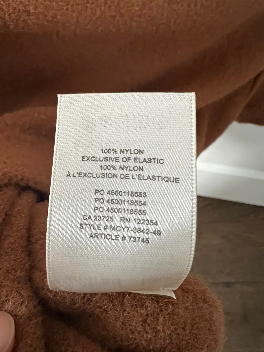 Wilfred Free Brown Cropped Cardigan Sweater Size M image indicator(4)