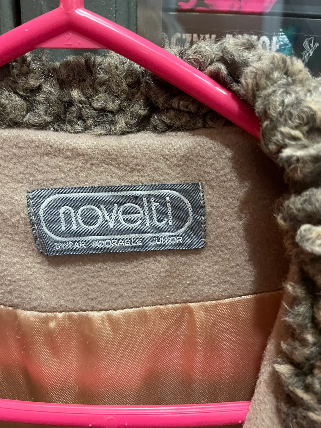 Novelti Highland Collection Beige Wool Coat image indicator(2)