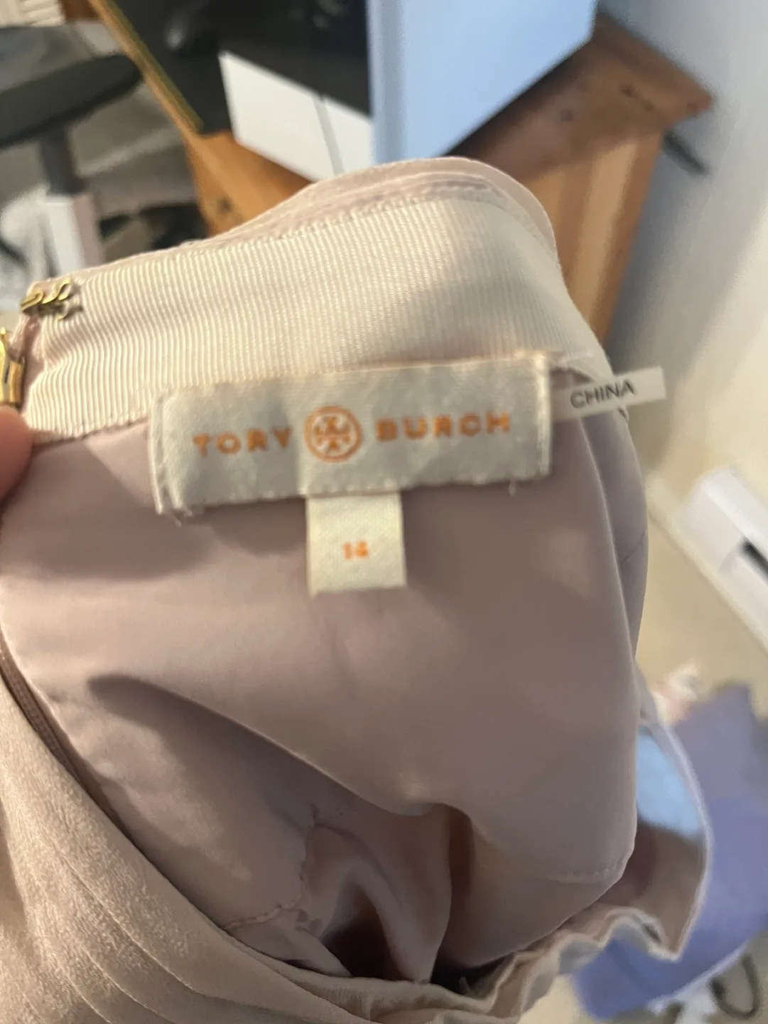 Tory Burch Pleated Skirt Size 14 image indicator(2)