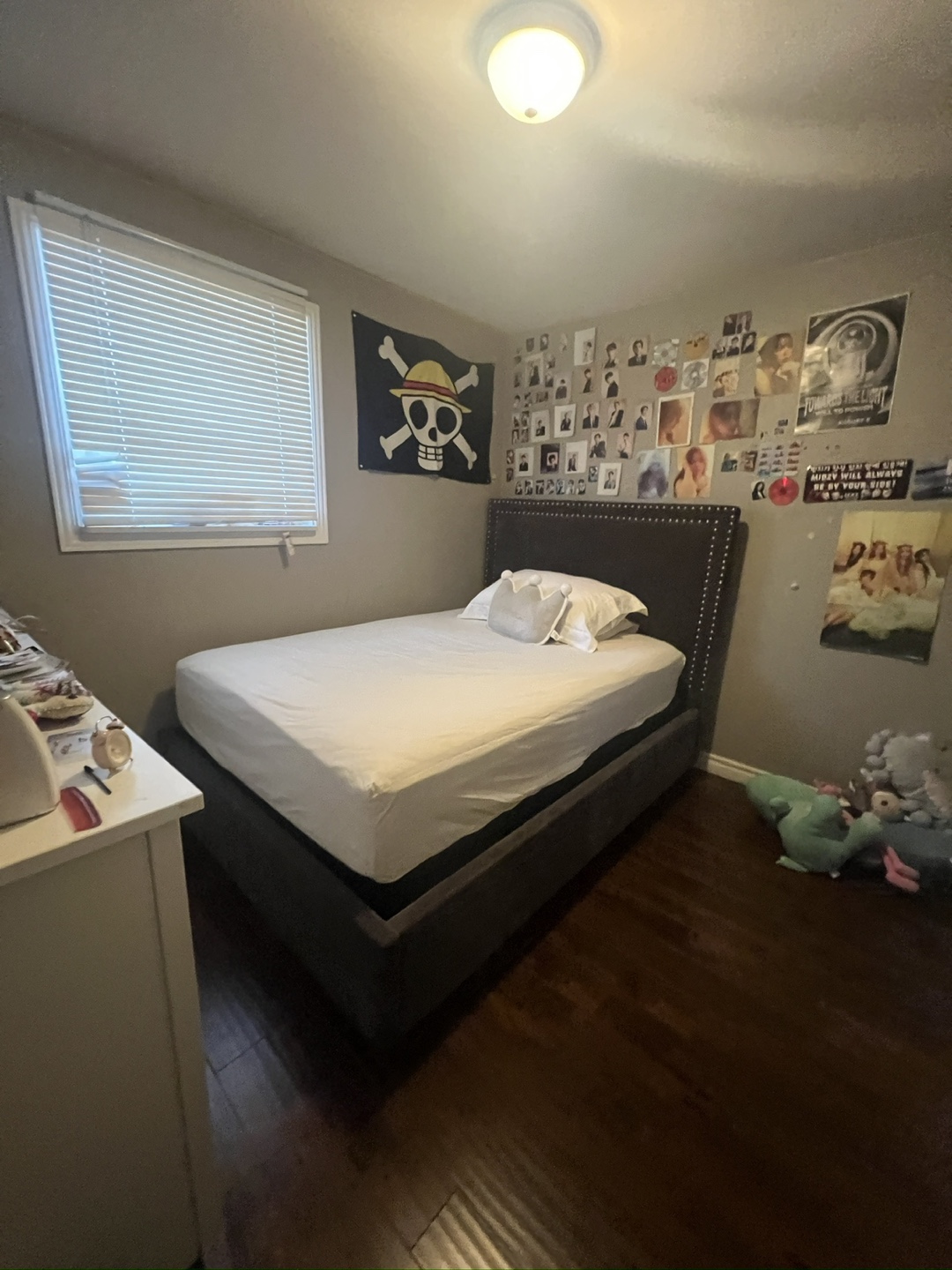 Double Bed Frame with Upholstered Headboard - photo 2