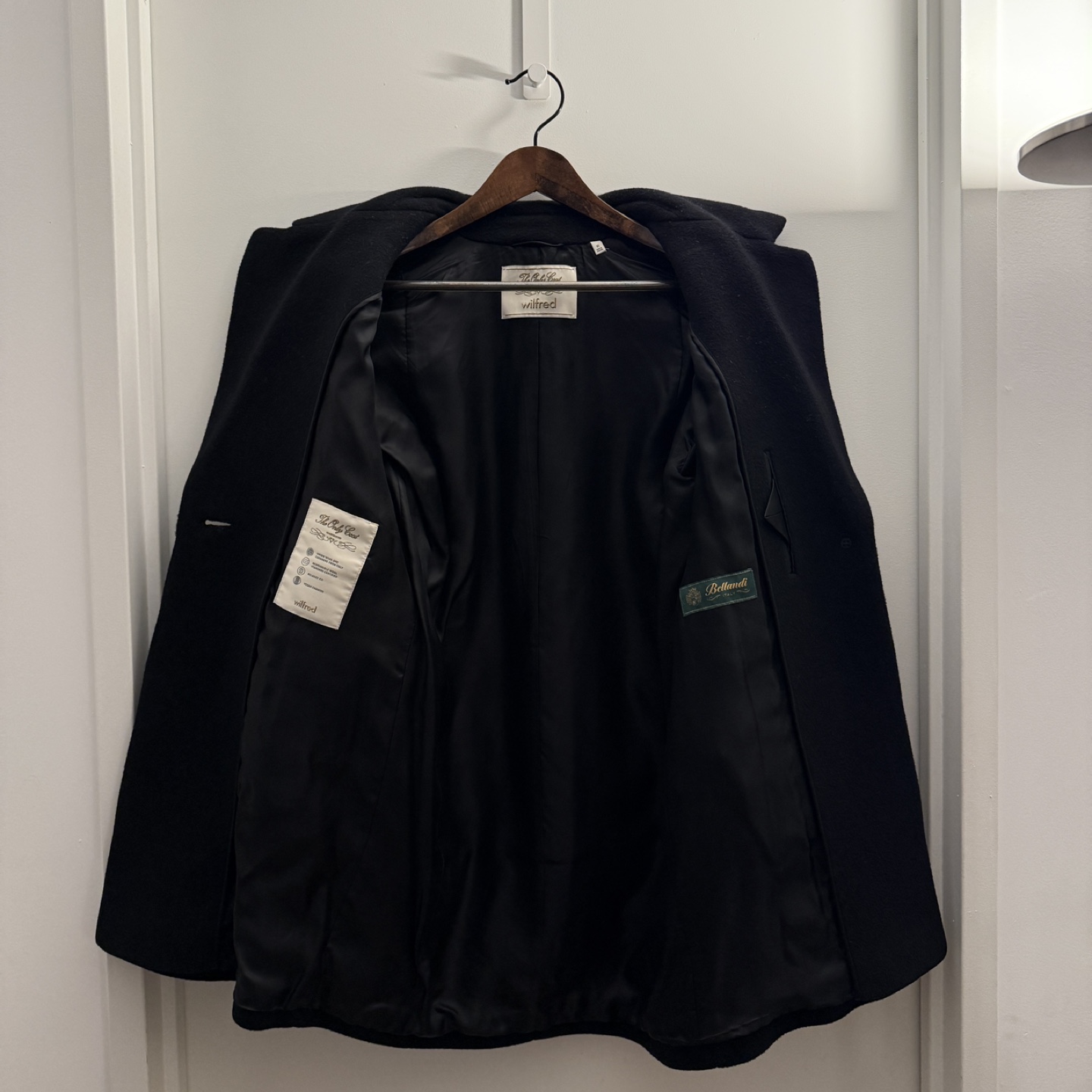Aritzia The Only Coat Mid, XS, Black - photo 5