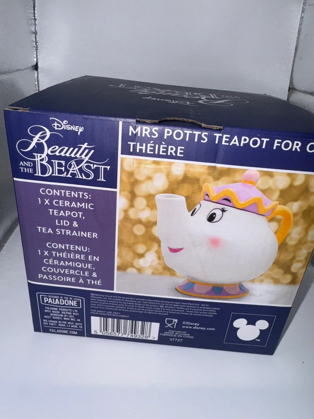 Disney Beauty and the Beast Mrs. Potts Teapot for One image indicator(2)