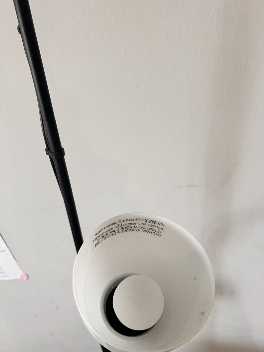 IKEA Black Double-Light Floor Lamp - photo 2