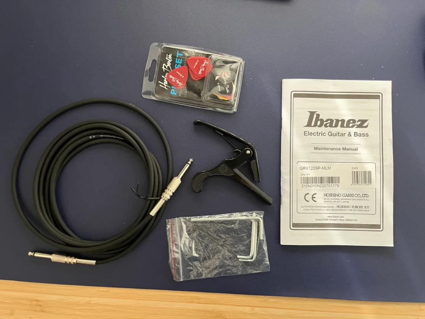 Ibanez Gio GRX120SP-MLM Electric Guitar - Blue image indicator(4)