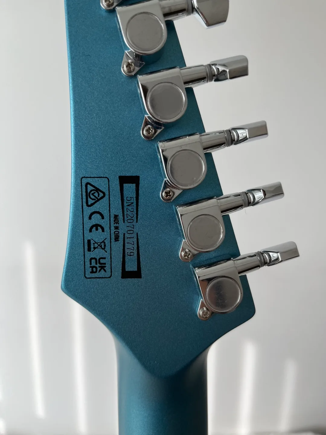 Ibanez Gio GRX120SP-MLM Electric Guitar - Blue image indicator(10)