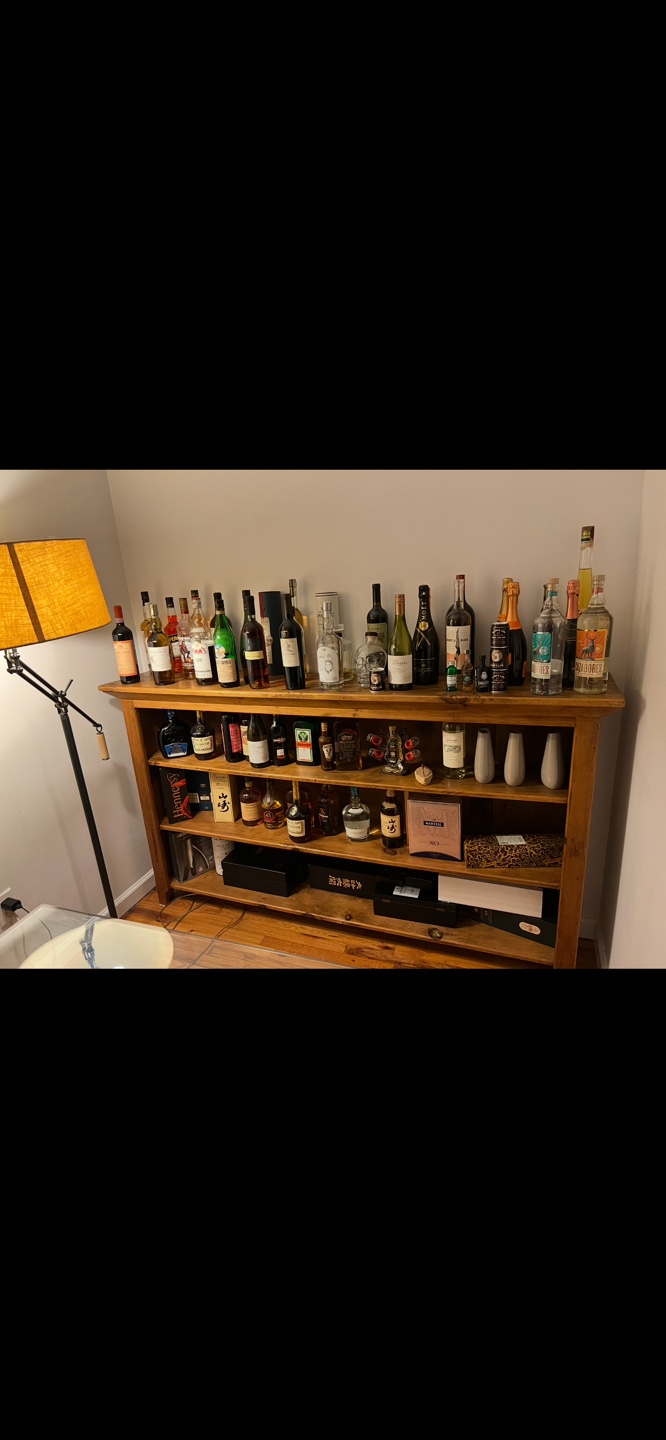 Wooden Bar Cabinet