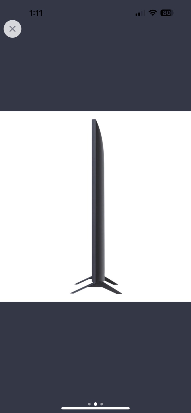 LG 50" CLASS - NANO75 SERIES - 4K UHD LED LCD TV - 50NANO75UQA - photo 2