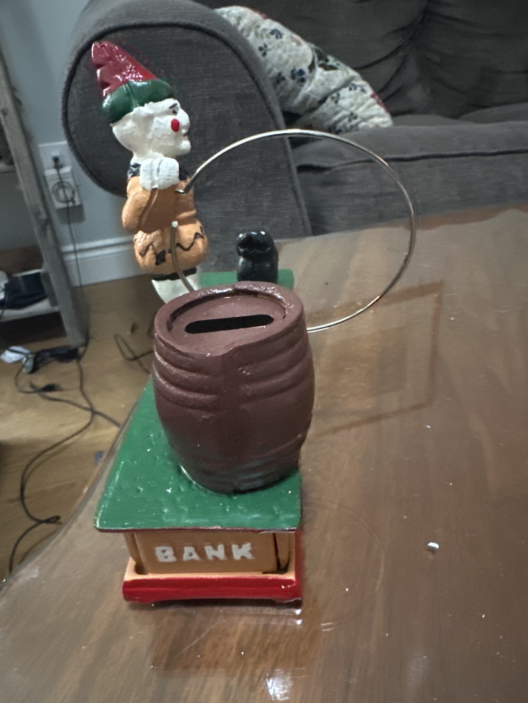 Cast Iron Trick Dog Bank - photo 2