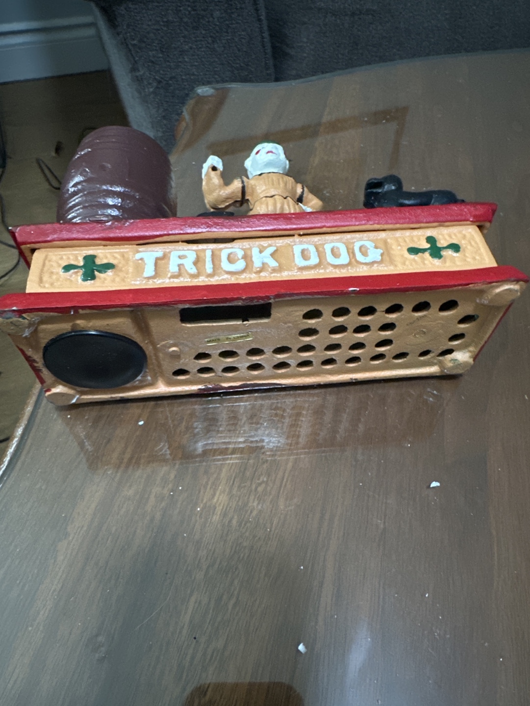 Cast Iron Trick Dog Bank - photo 3