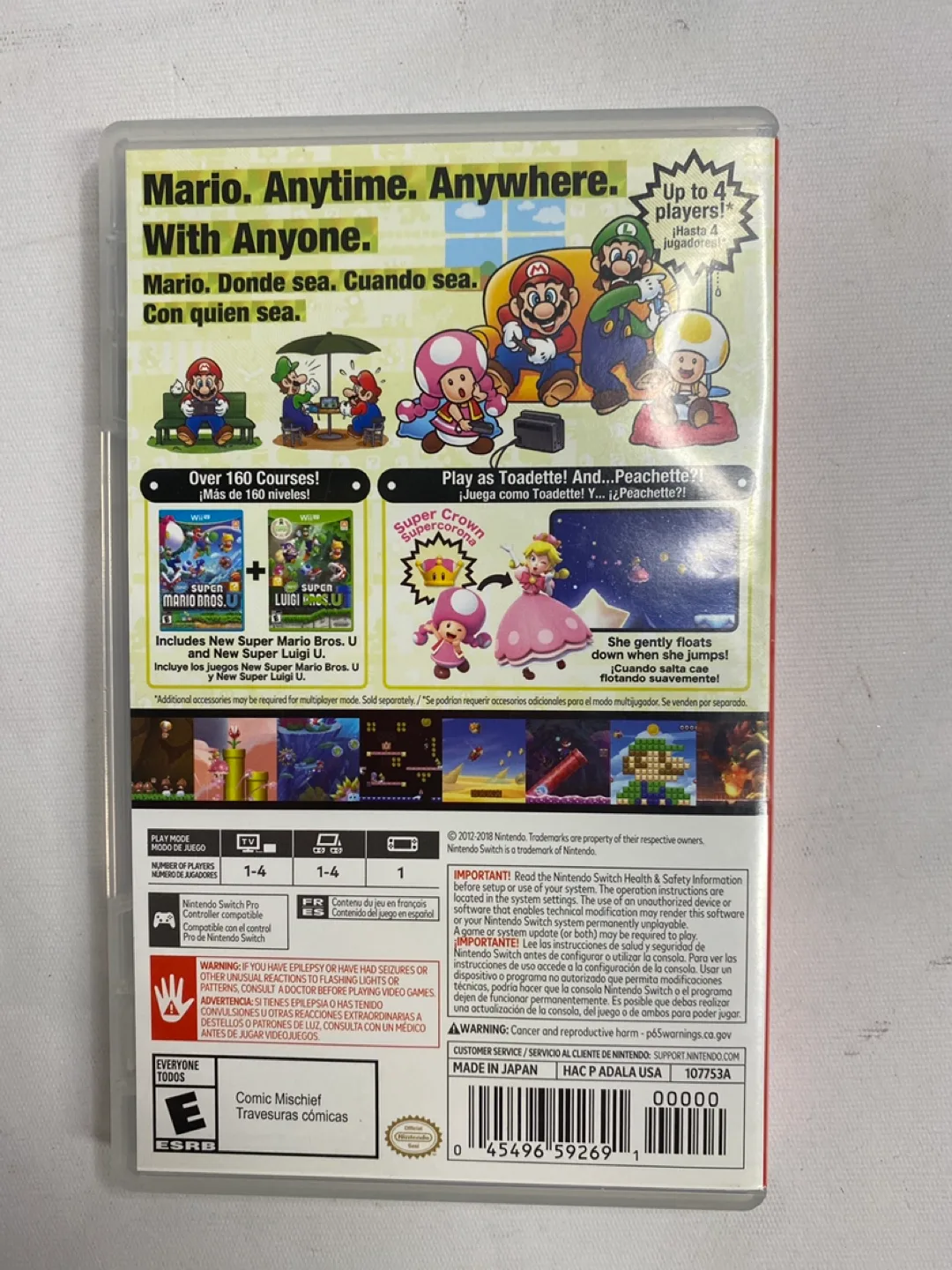 New Super Mario Bros U Deluxe Nintendo Switch Game image indicator(2)