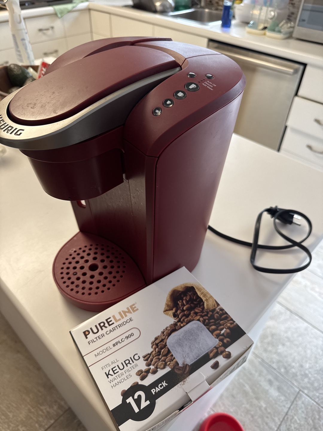 Keurig K15 Single Serve Coffee Maker - Red - photo 2
