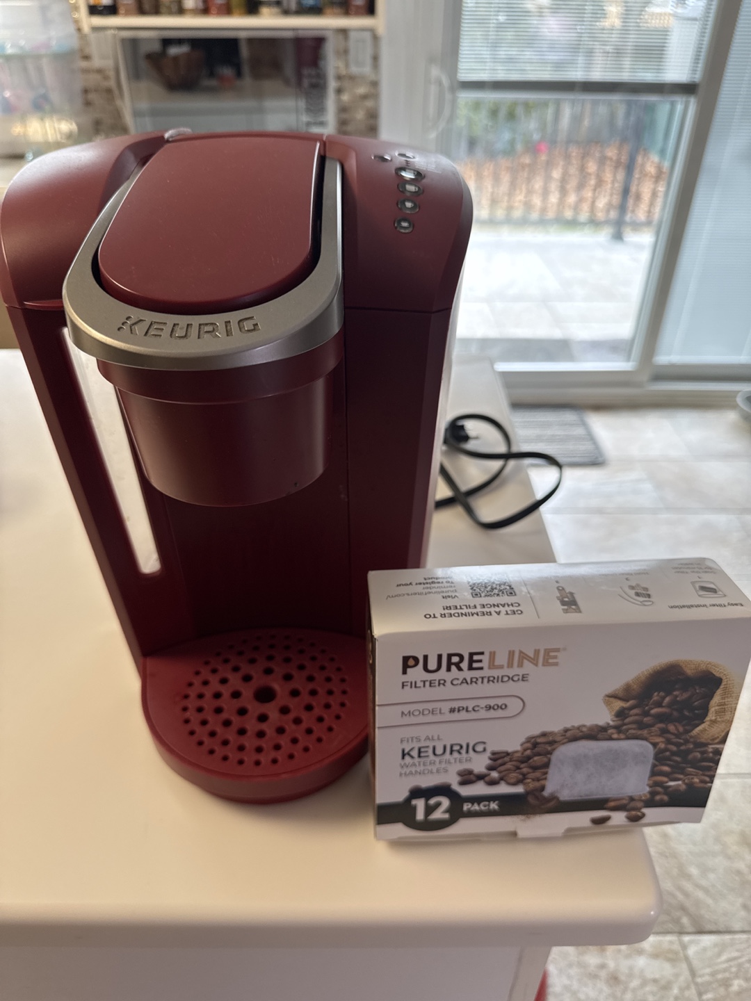 Keurig K15 Single Serve Coffee Maker - Red