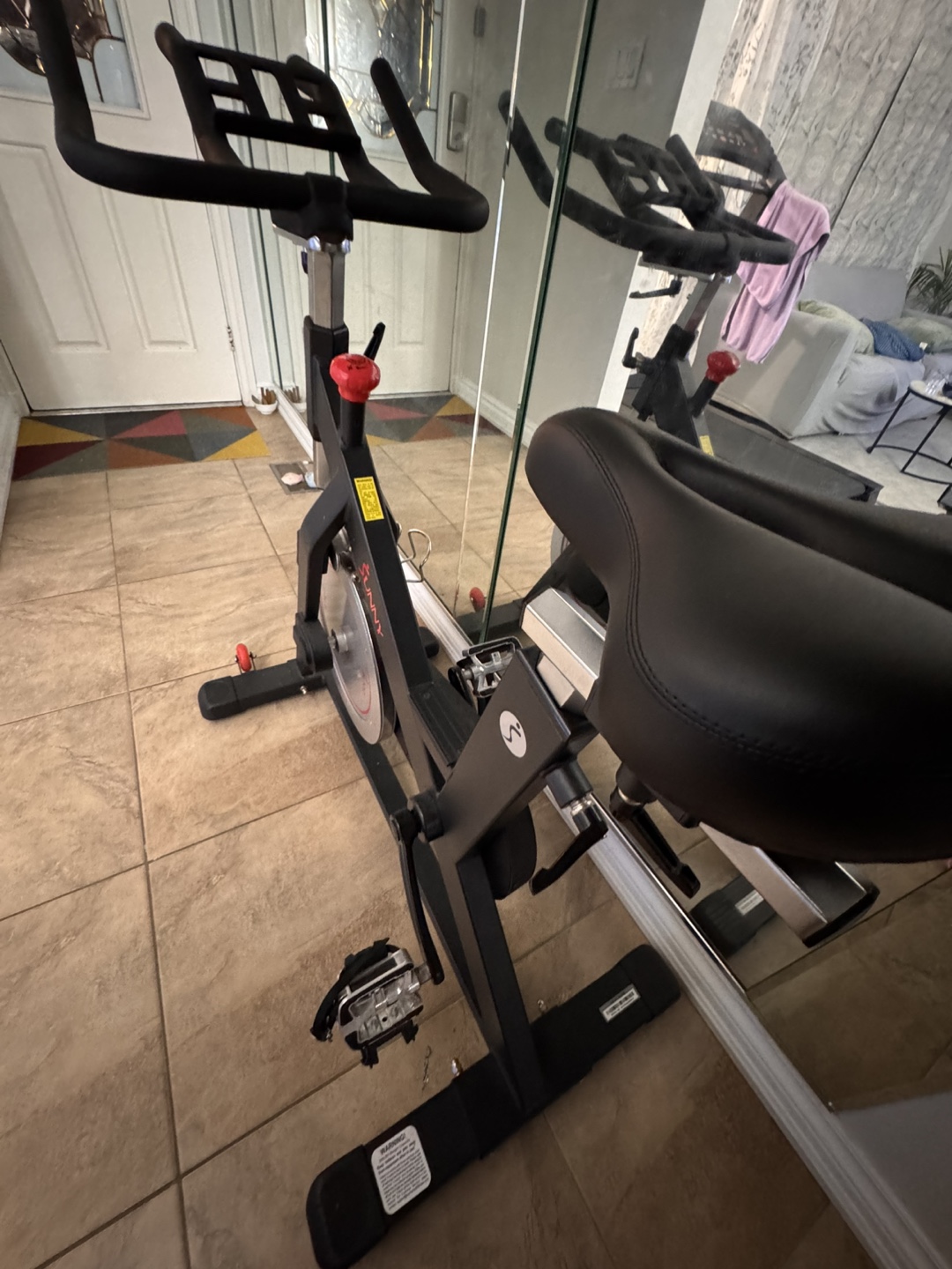 Sunny Health & Fitness Indoor Cycling Bike - photo 2