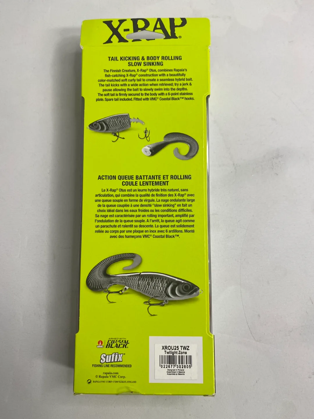 Rapala X-Rap Otus Slow Sinking Fishing Lure image indicator(2)