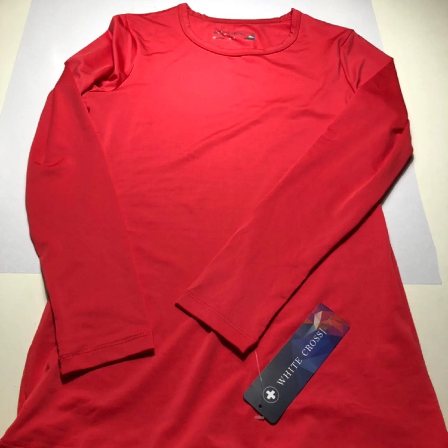 Women's Coral Long Sleeve Shirt - White Cross image indicator(2)