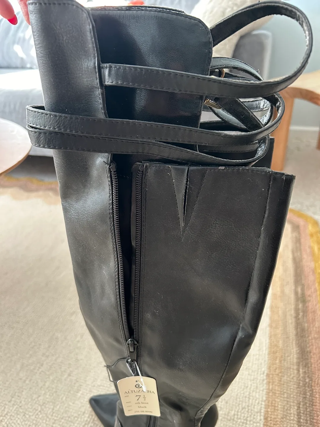 Altuzarra Black Over-the-Knee Boots image indicator(7)