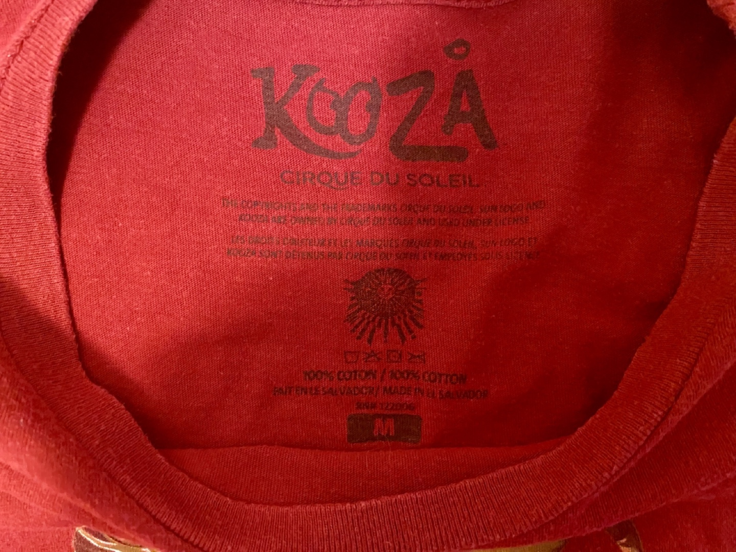Cirque du Soleil Kooza T-Shirt - photo 3