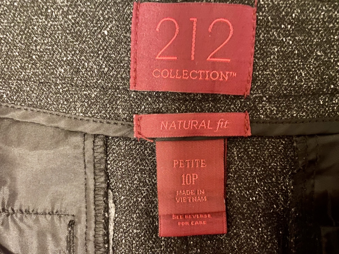 212 Collection Women's Dark Grey Dress Pants - photo 3