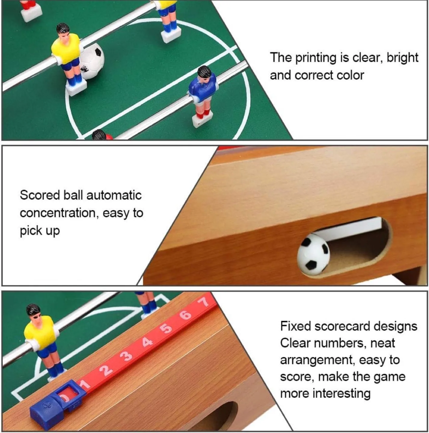 Mini Tabletop Foosball Game image indicator(2)