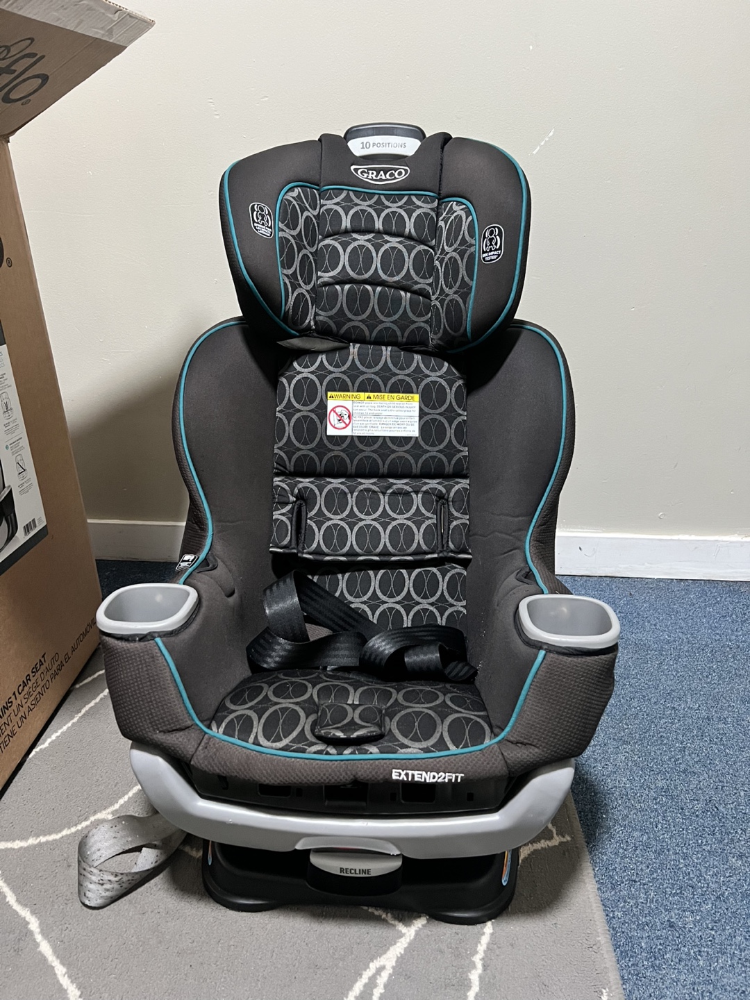 Graco Extend2Fit Convertible Car Seat - photo 3