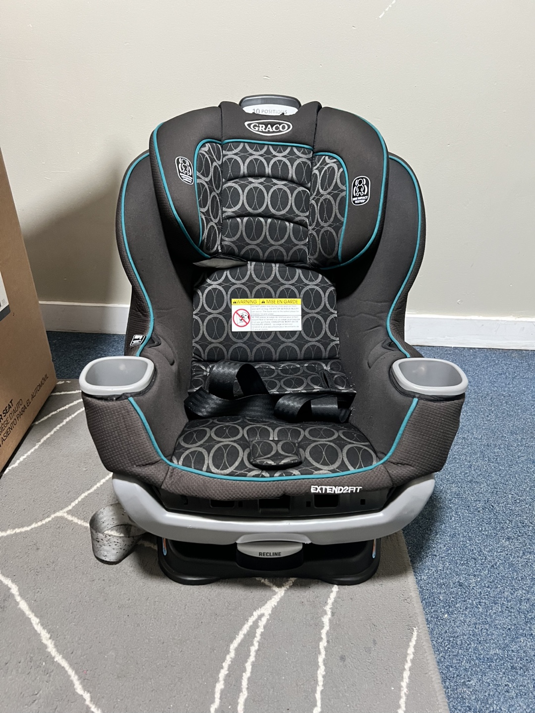 Graco Extend2Fit Convertible Car Seat