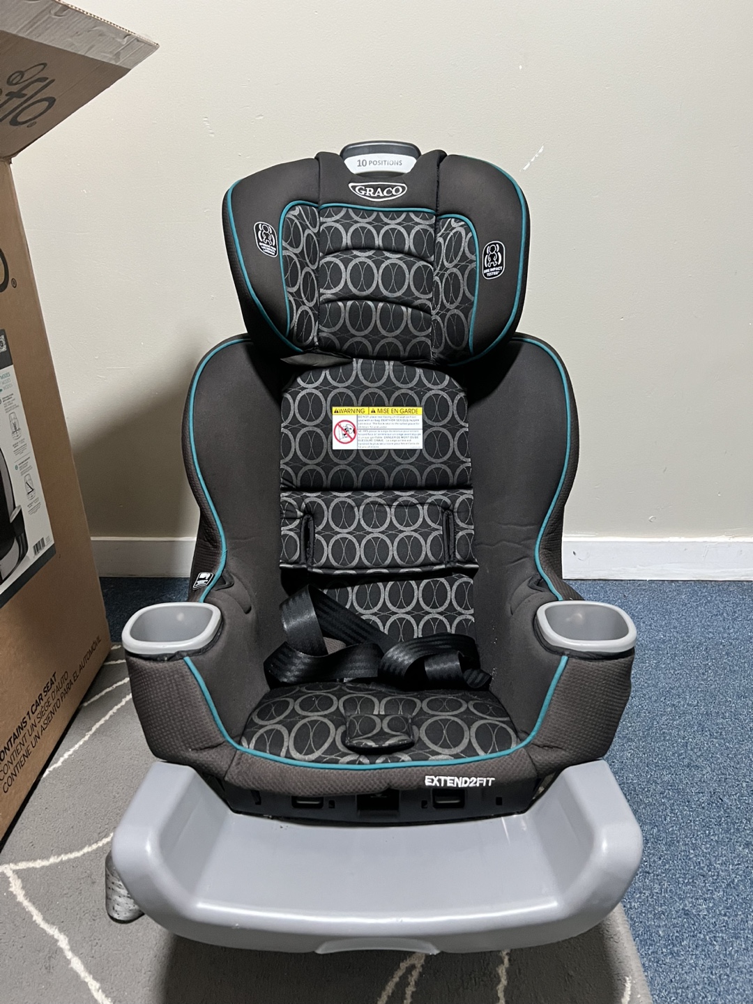 Graco Extend2Fit Convertible Car Seat - photo 2