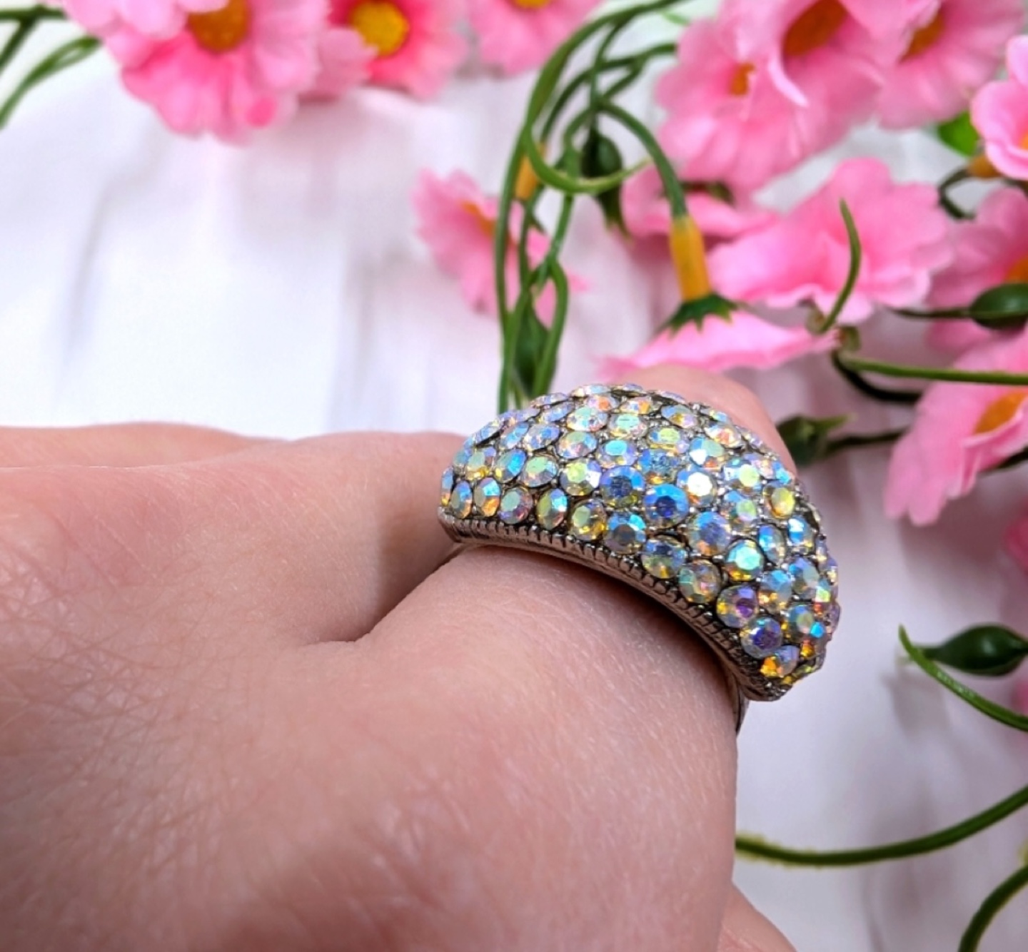 Sparkly Crystal Ring - photo 2