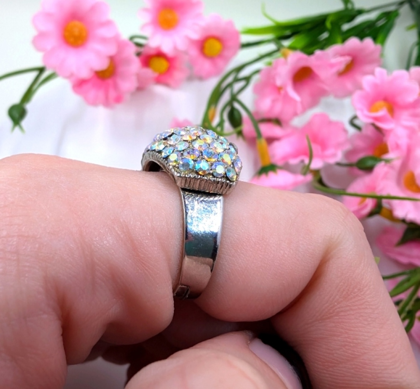 Sparkly Crystal Ring - photo 3