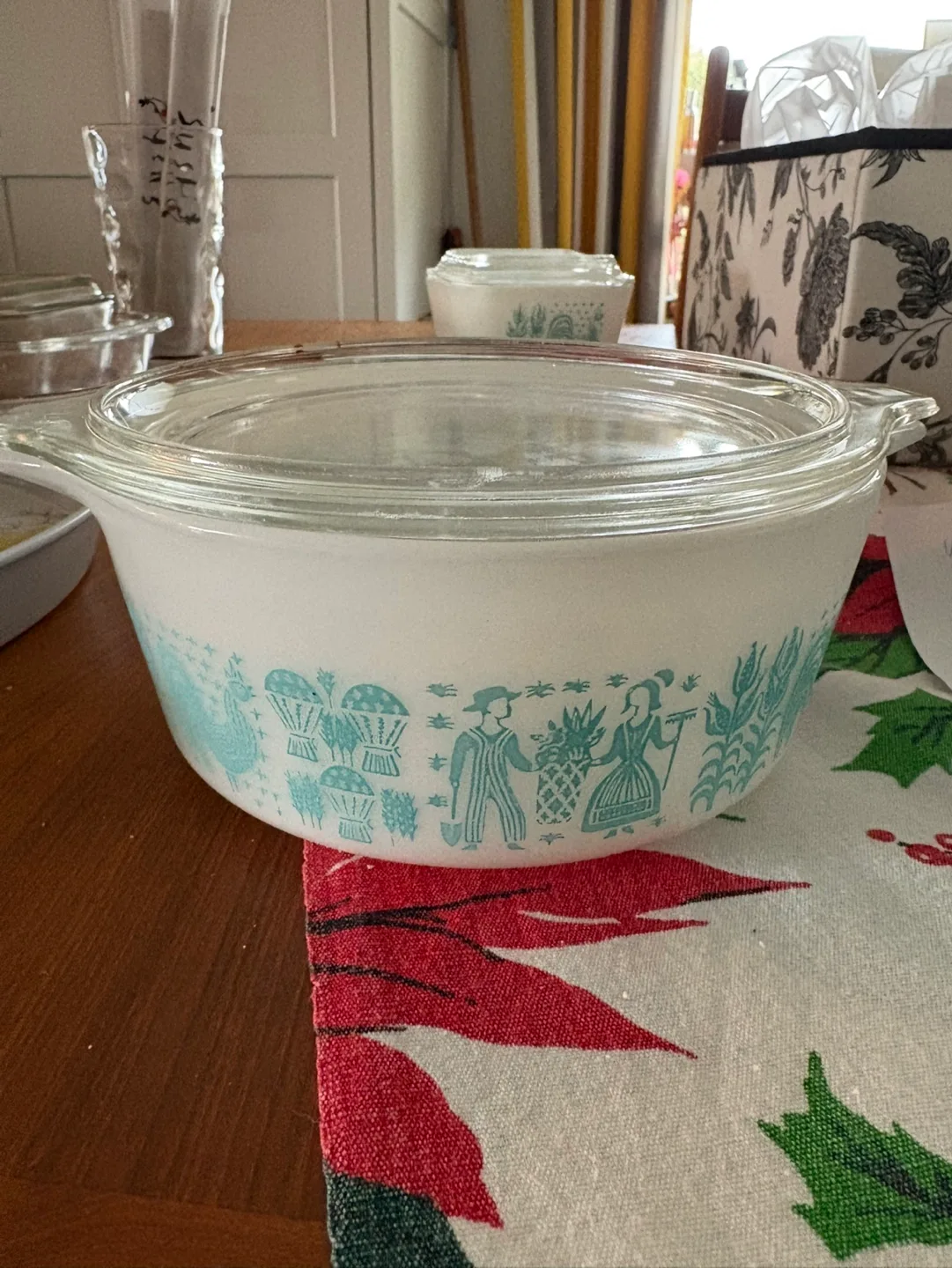 Vintage Pyrex Amish Country Casserole Dishes image indicator(4)