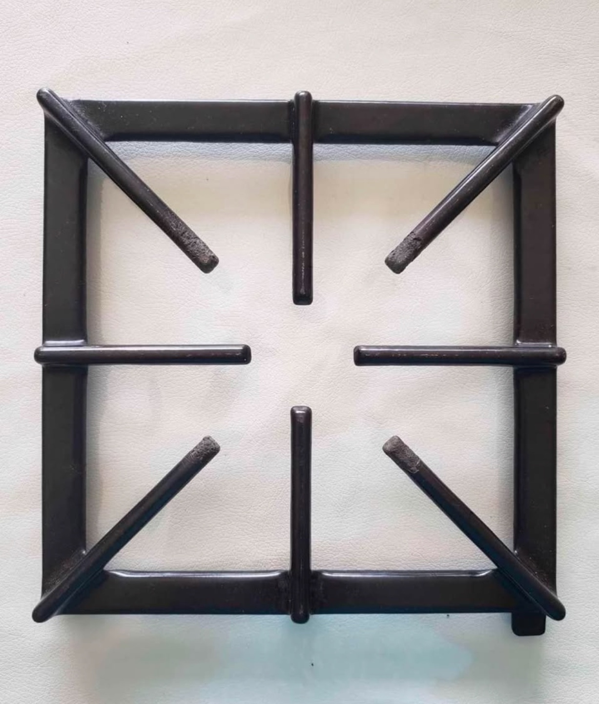 Stove burner grate