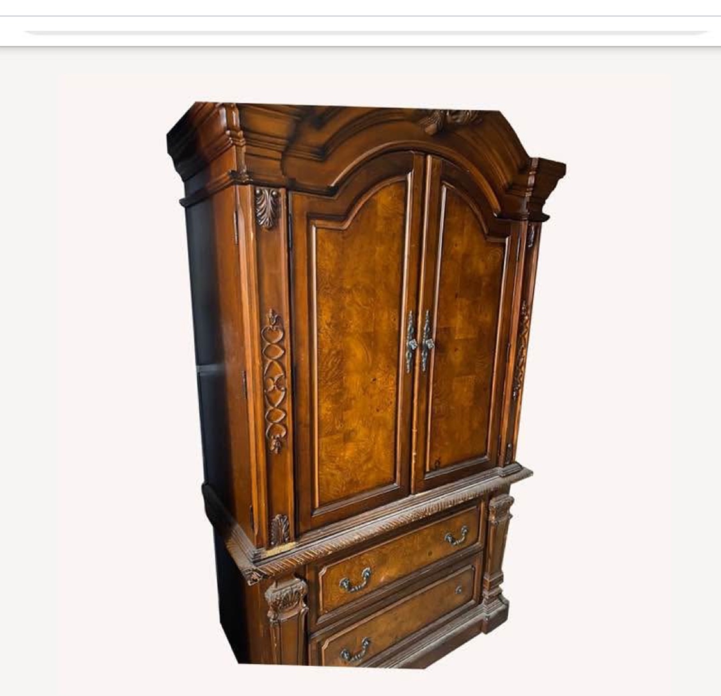 Armoire with Two Drawers
