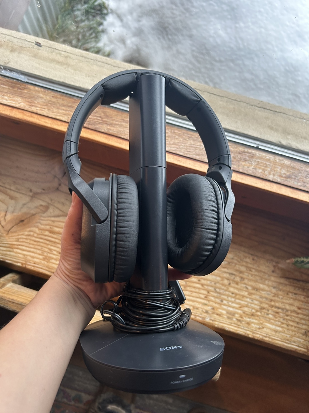 Sony Wireless Home Theatre Headphones with Charging Stand